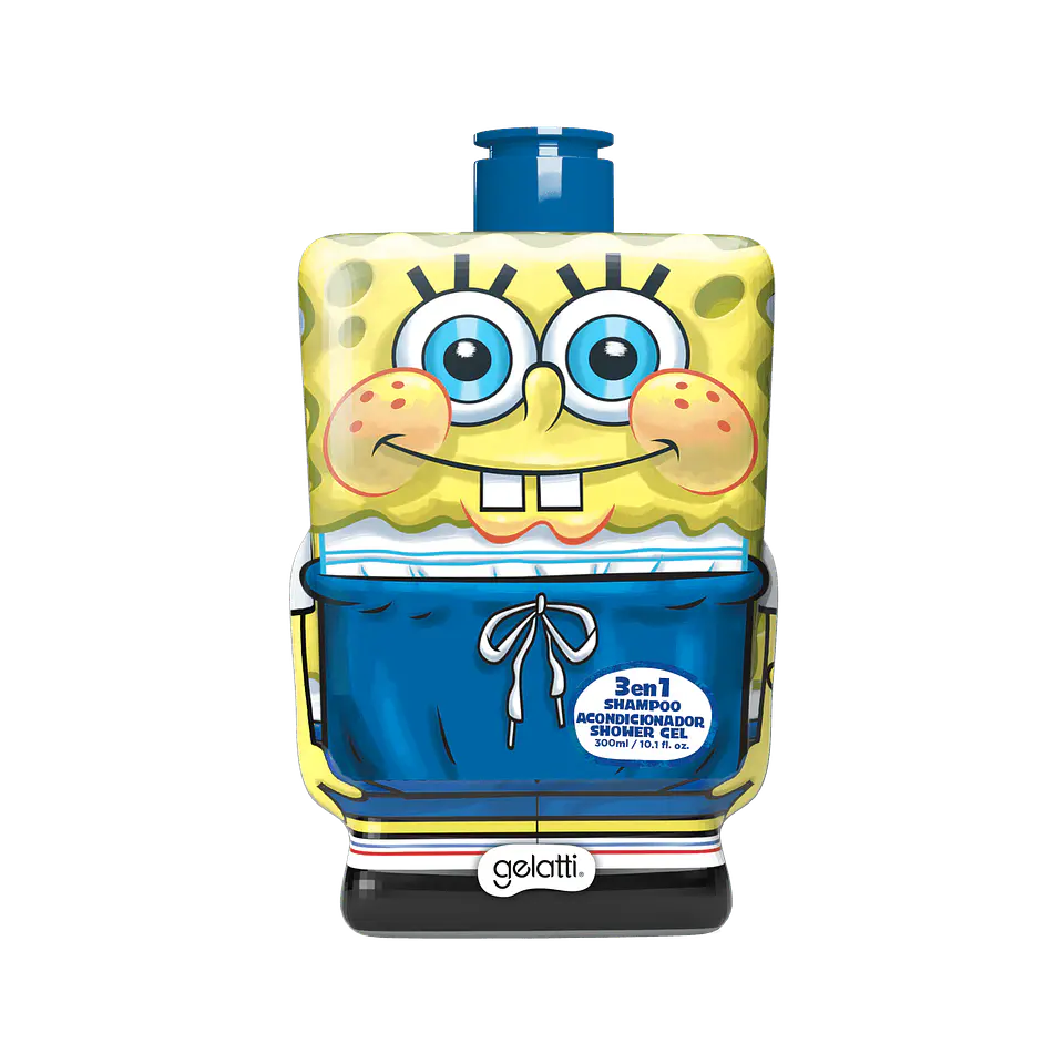 Shampoo 3 en 1 Bob Esponja Marinero - GELATTI 1