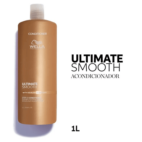 Acondicionador Ultime Smooth 1L - WELLA