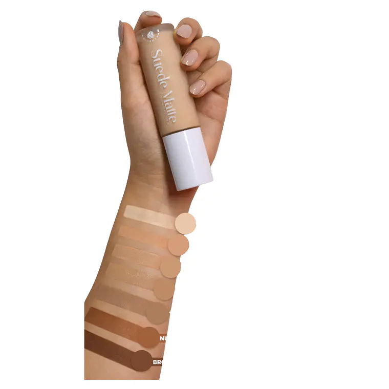 Base De Maquillaje Aterciopelada Matte Dolce Bella Golden - DOLCE BELLA 5