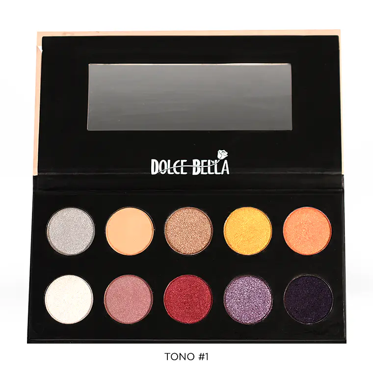 Sombra X10 Colores Nudes #1 - DOLCE BELLA 1