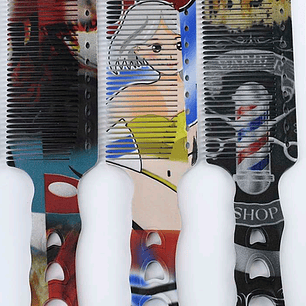  Peineta Para Barberia Bar03 - PFIFFERY