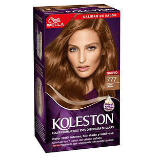 Kit Tintura Permanente Hidratante 777 Marrón Armonía - WELLA