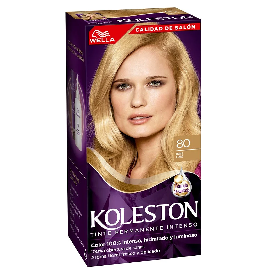 Tintura Mini Kit 80 Rubio Claro - WELLA 1