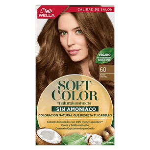 Tintura Soft Color Kit 60 Rubio Oscuro - WELLA