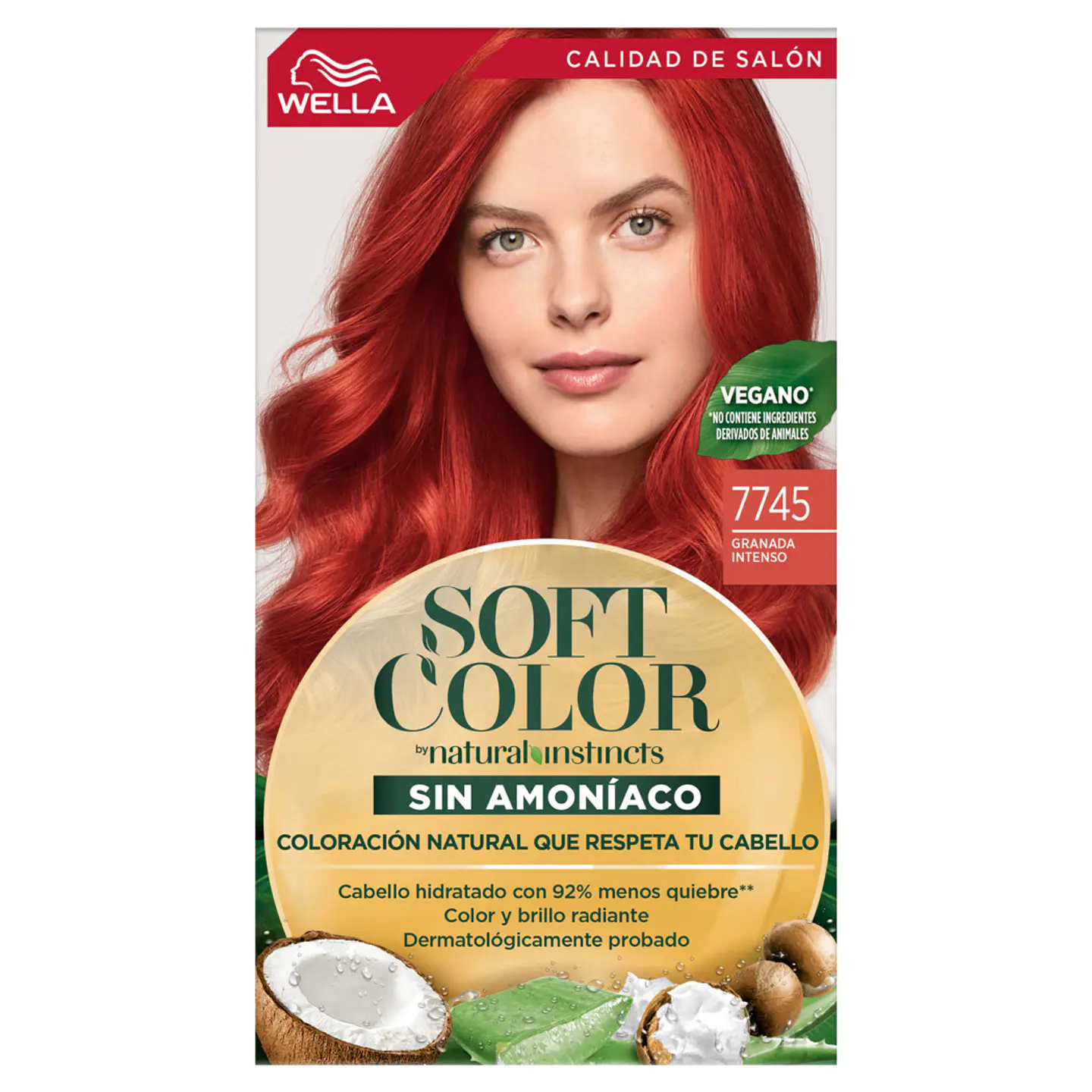 Tintura Soft Color Kit 7745 Granada Intenso - WELLA 1