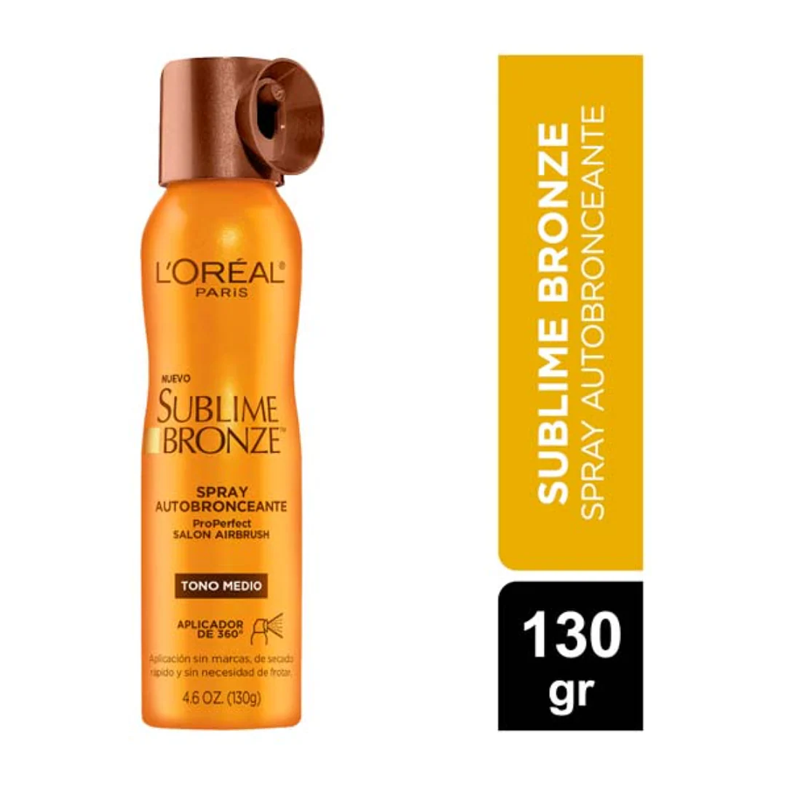 Sublime Bronze Autobronceante Spray Natural Medio 130 G - LOREAL 1
