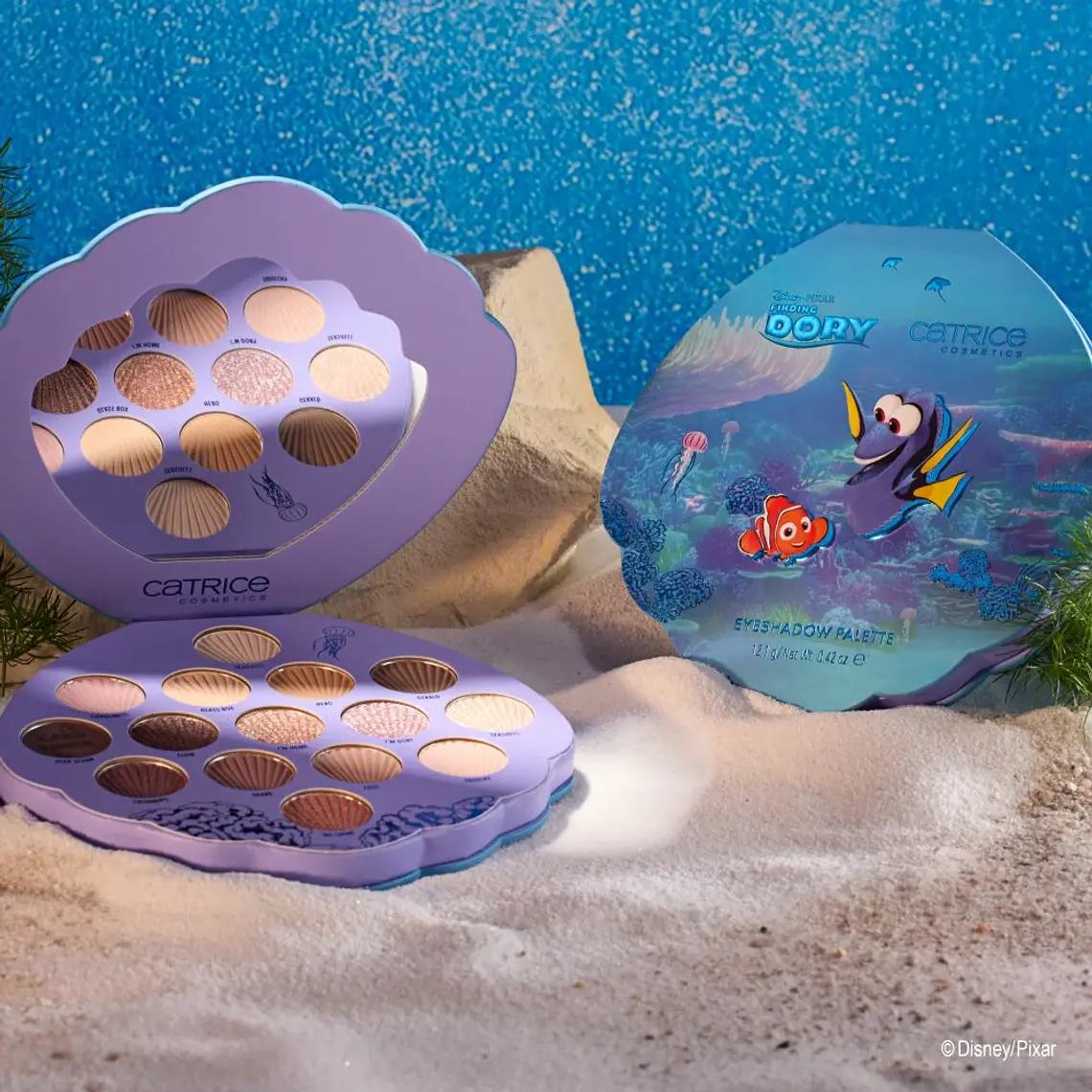 Paleta De Sombras De Ojos Just Keep Swimming Finding Dory De Disney Pixar 01 - CATRICE 4