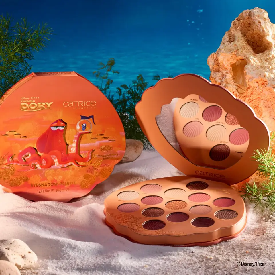 Paleta De Sombras De Ojos Great Barrier Reef - Finding Dory De Disney Pixar 02 - CATRICE 4
