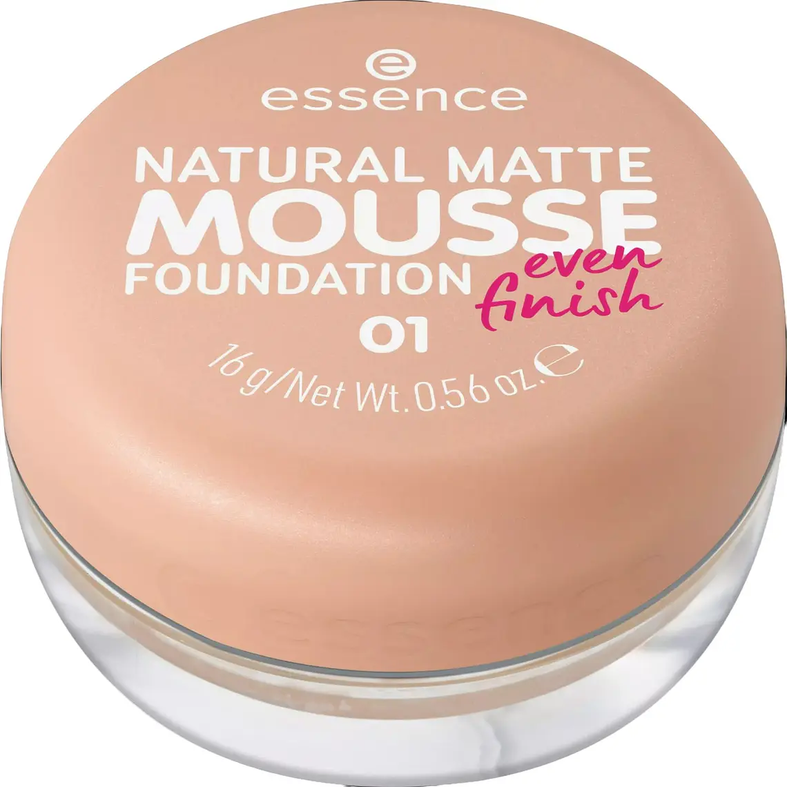 Base Natural Matte Mousse Tono 01 - ESSENCE 2
