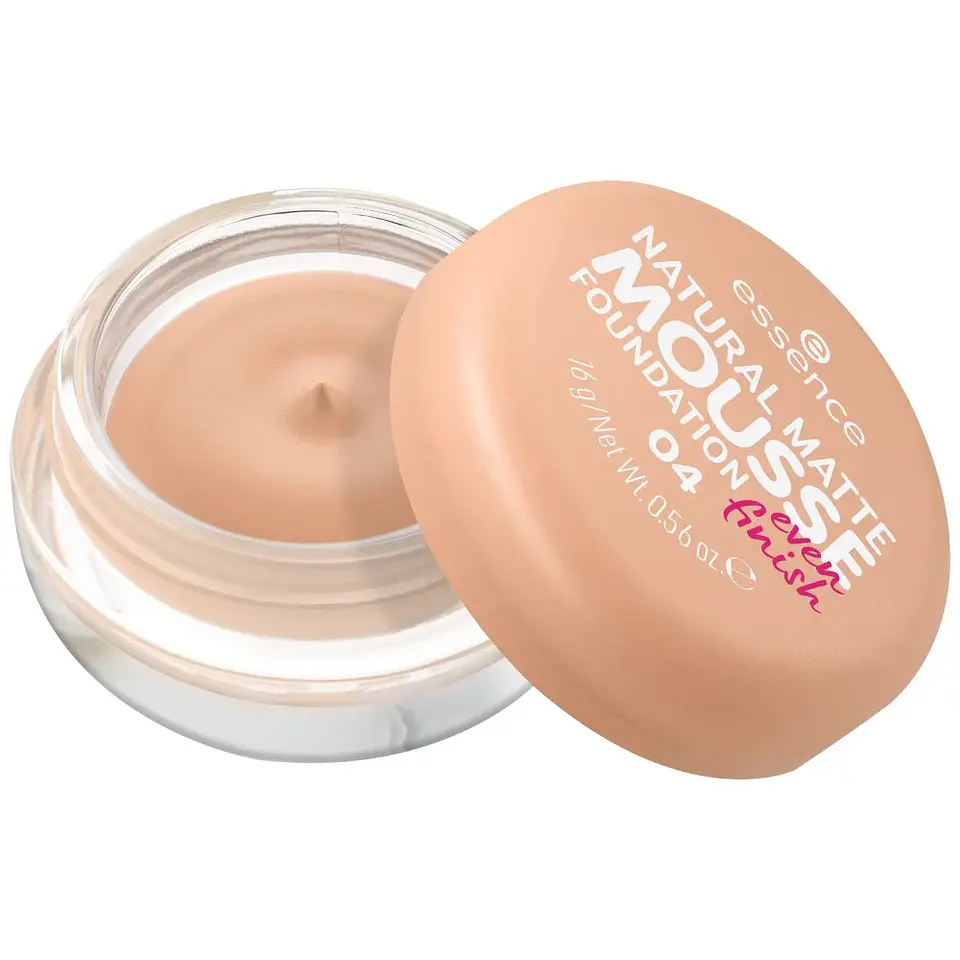 Base Natural Matte Mousse Tono 04 - ESSENCE 1
