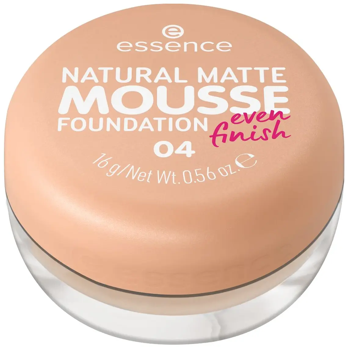 Base Natural Matte Mousse Tono 04 - ESSENCE 2