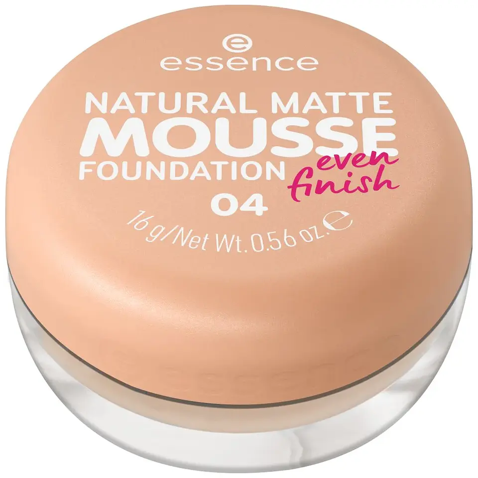 Base Natural Matte Mousse Tono 04 - ESSENCE 2