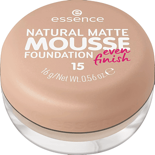 Base Natural Matte Mousse Tono 15 - ESSENCE