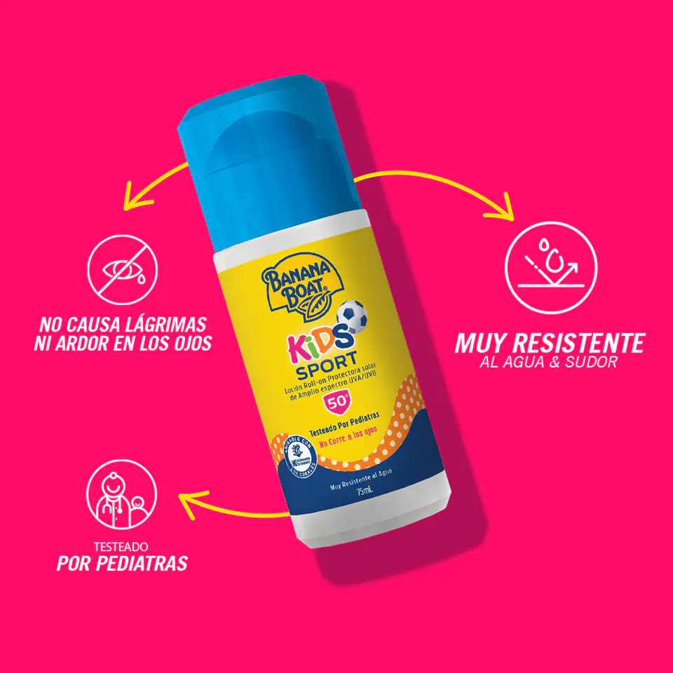 Protector Solar Kids Sport FPS 50 75 ML - BANANABOAT 3