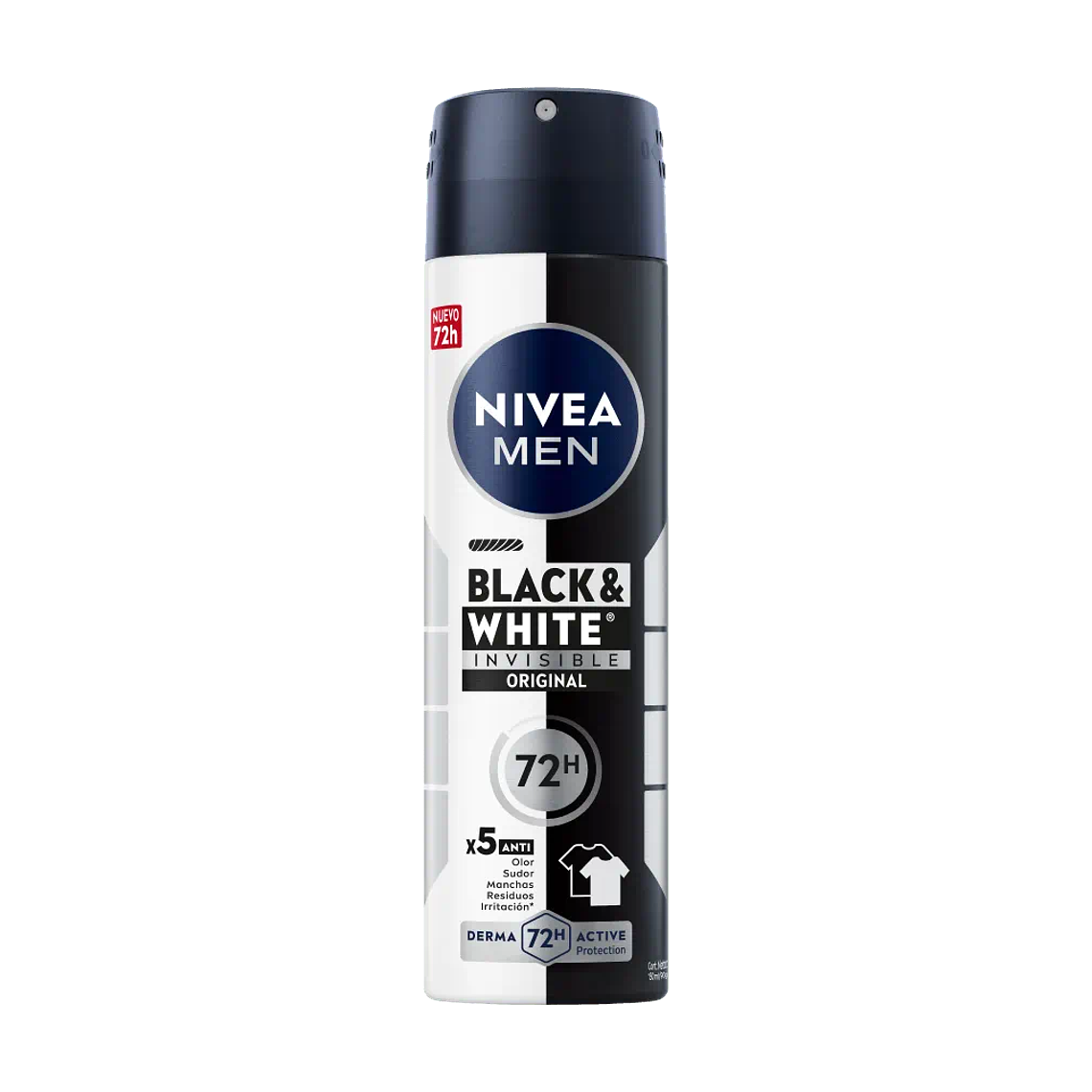 Desodorante Spray Invisible Black & White Original - NIVEA 1