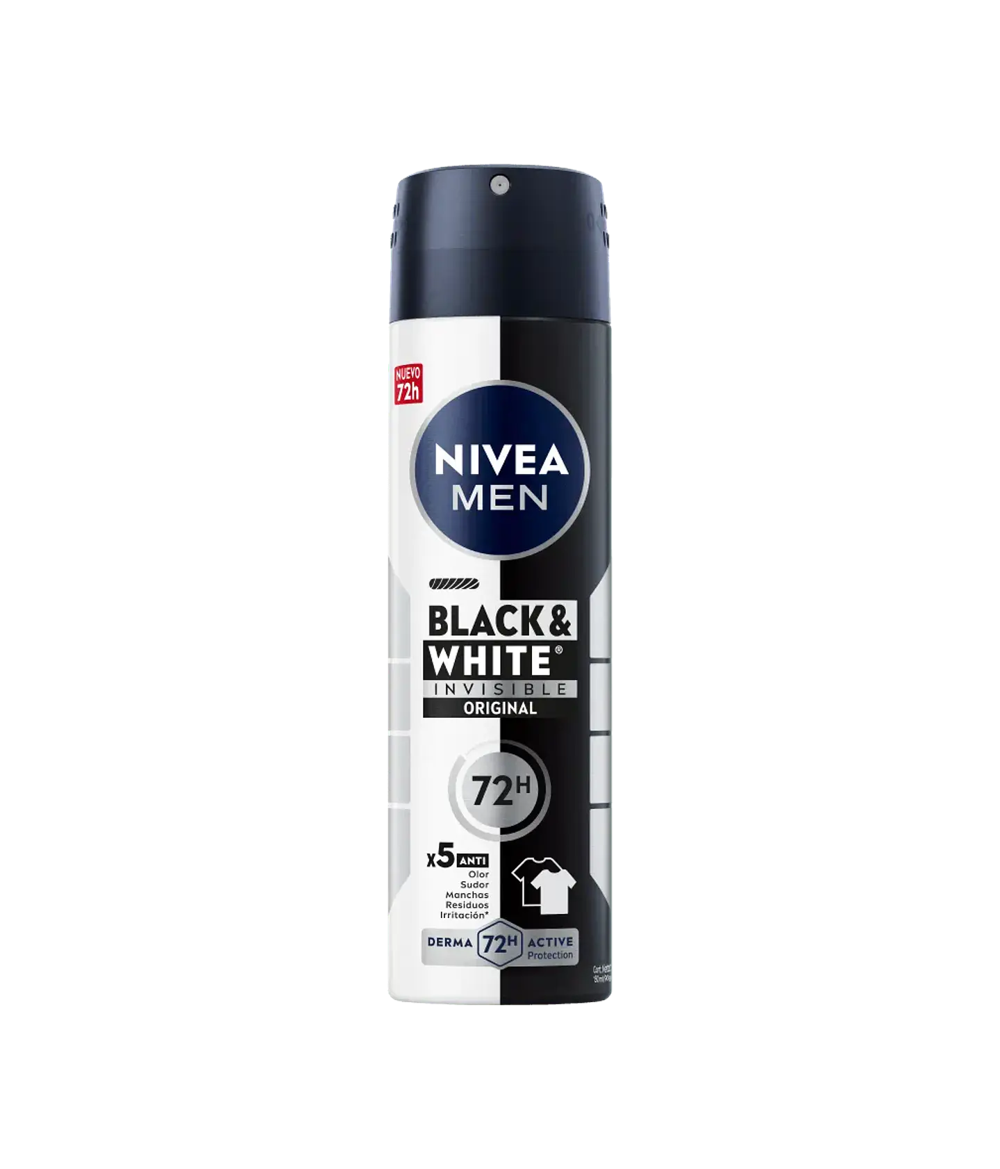 Desodorante Spray Invisible Black & White Original - NIVEA 1