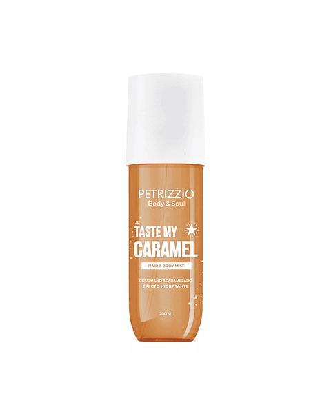 Fragancia Hair & Body Taste My Caramel 200 ML Manos y Cuerpo - PETRIZZIO