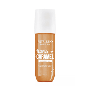Fragancia Hair & Body Taste My Caramel 200 ML Manos y Cuerpo - PETRIZZIO