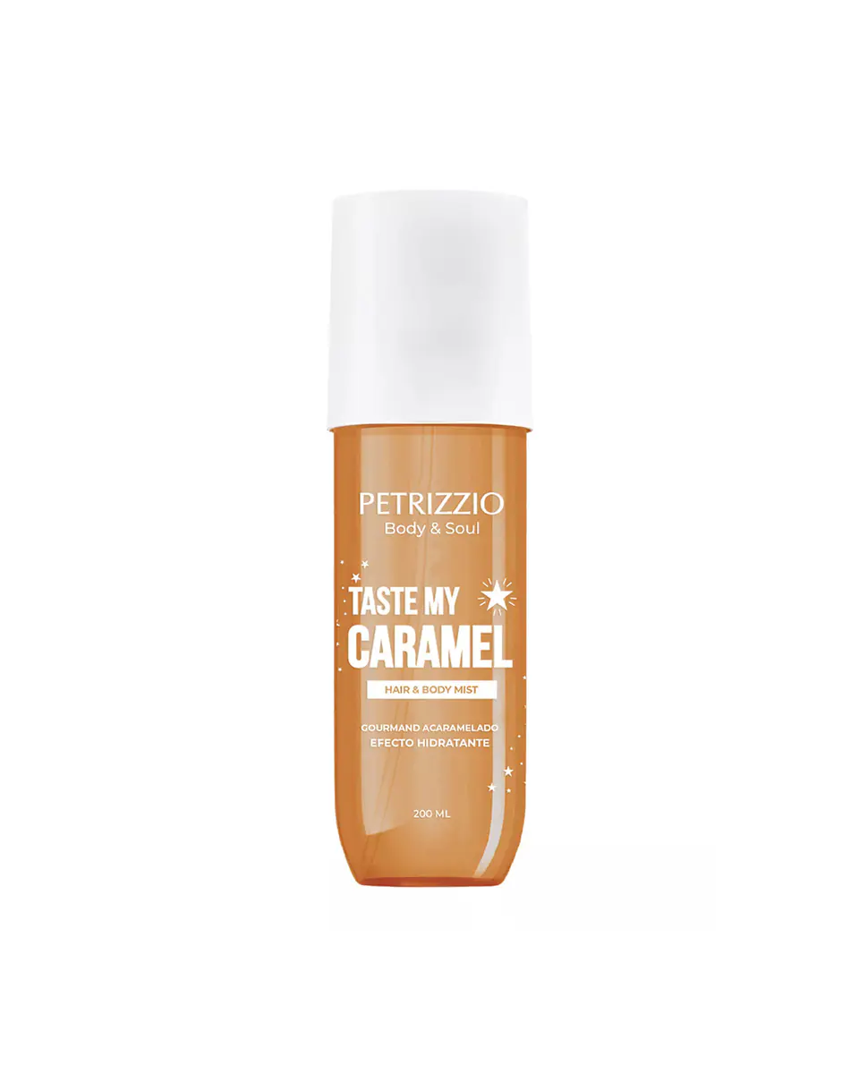 Fragancia Hair & Body Taste My Caramel 200 ML Manos y Cuerpo - PETRIZZIO 1