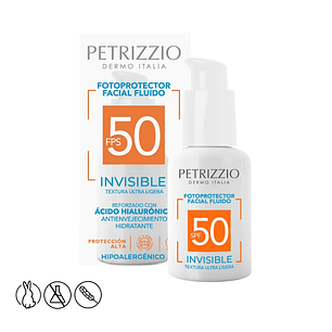 Protector Solar Rostro Invisible FPS50 - PETRIZZIO