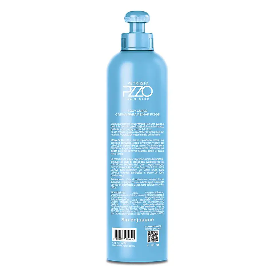 Crema para Peinar Rizos Foxy Curls 300 ML - PETRIZZIO 2