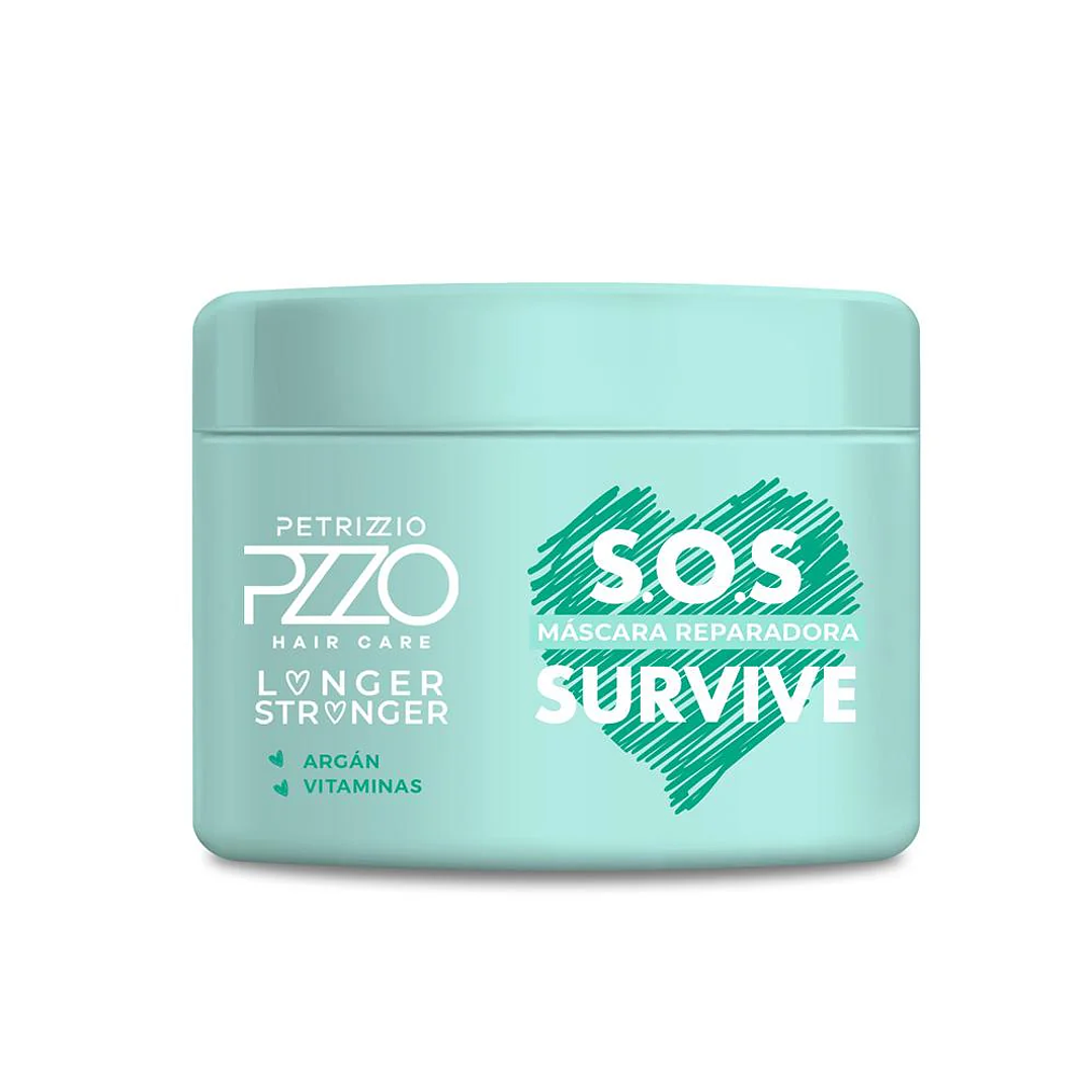 Mascarilla Reparadora S.O.S Survive 400 G - PETRIZZIO 1