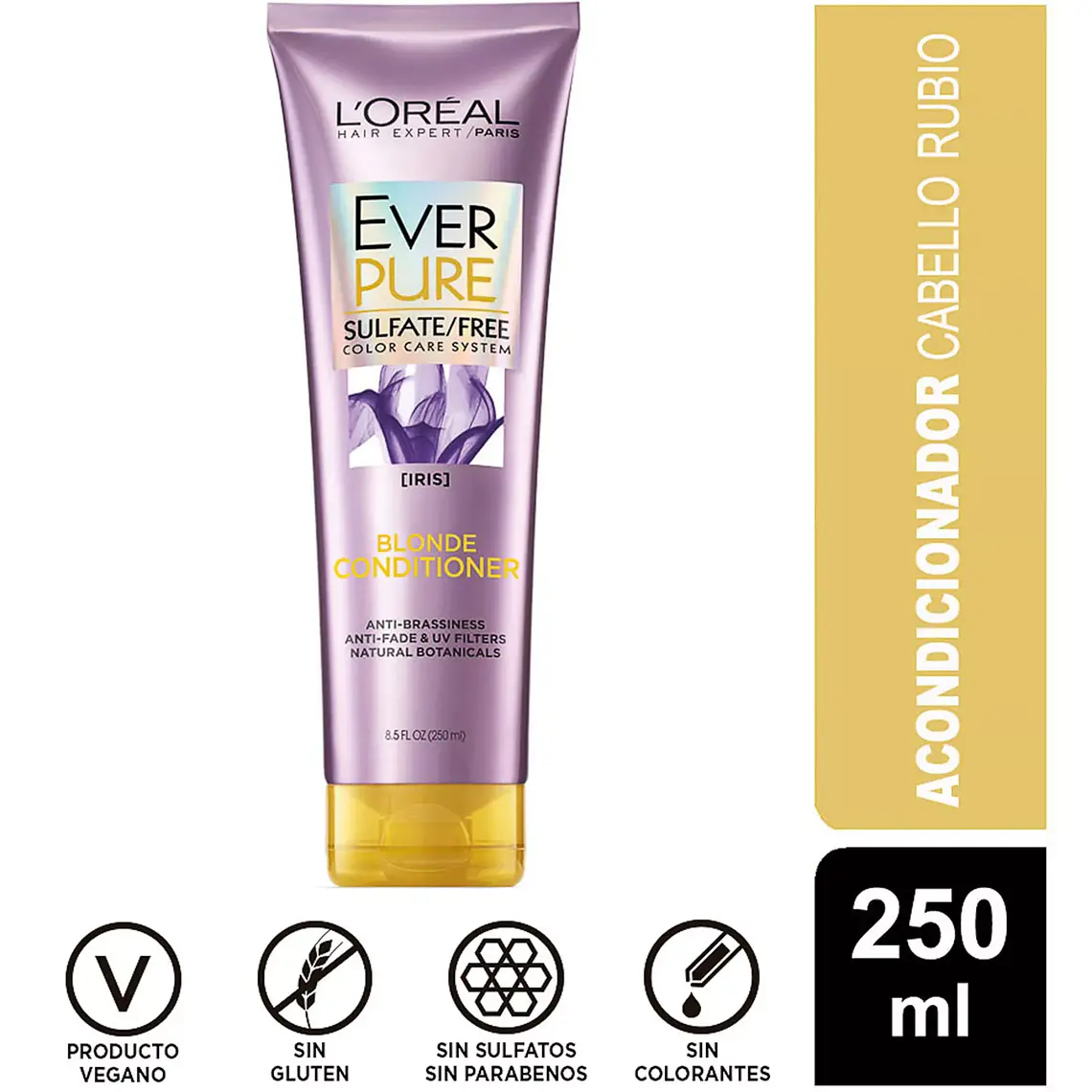 Acondicionador Everpure Blonde 250ML - LOREAL 2