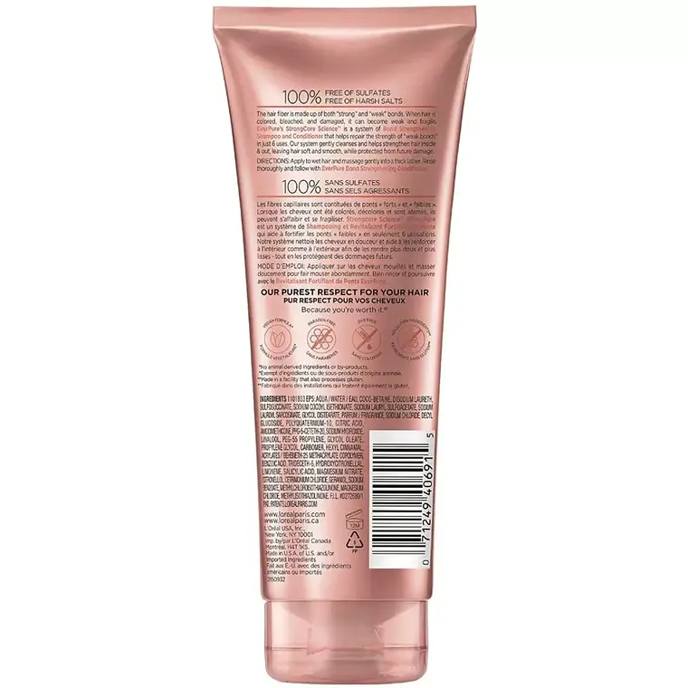 Shampoo Ever Pure Bond Strengthening 200 ML - LOREAL 3