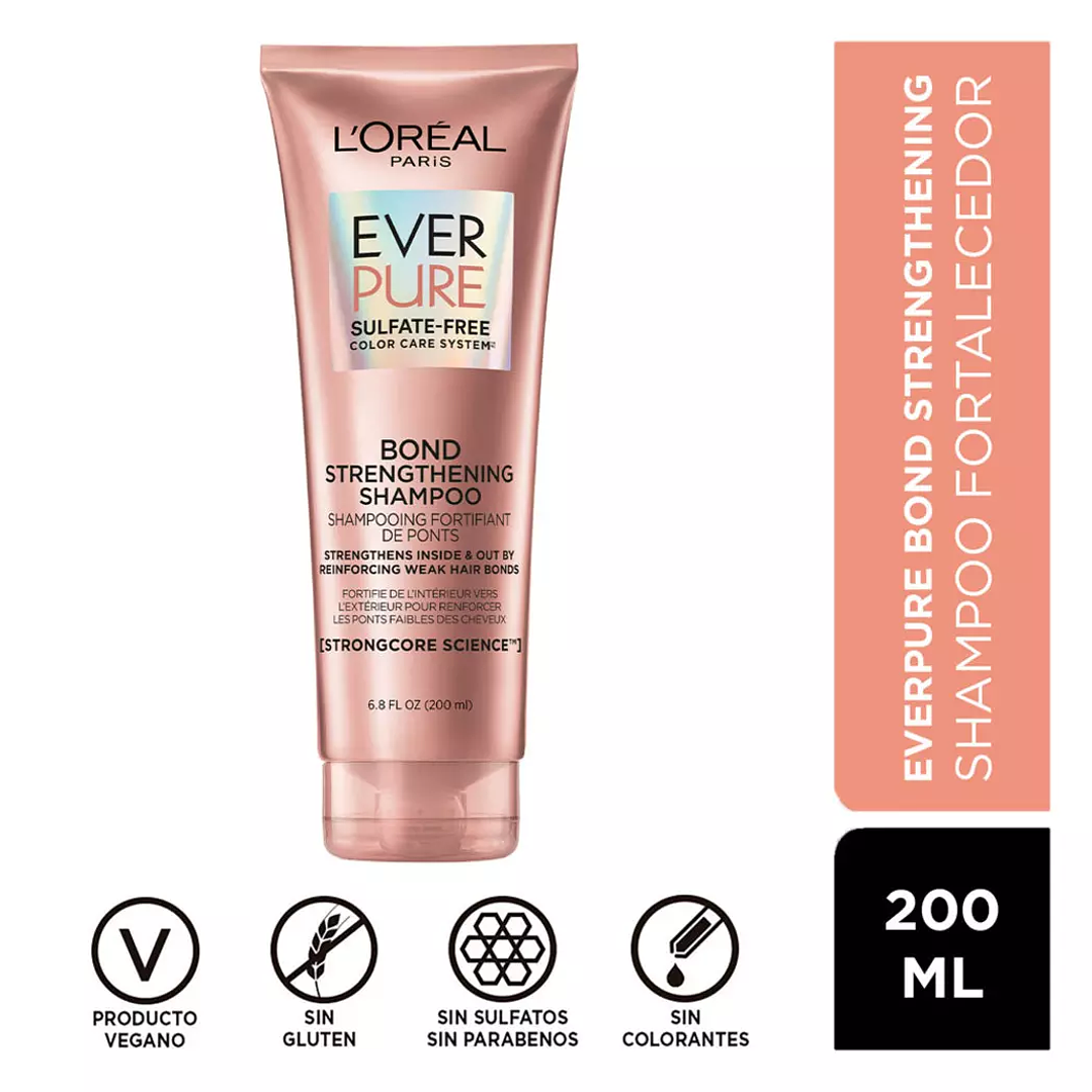 Shampoo Ever Pure Bond Strengthening 200 ML - LOREAL 2