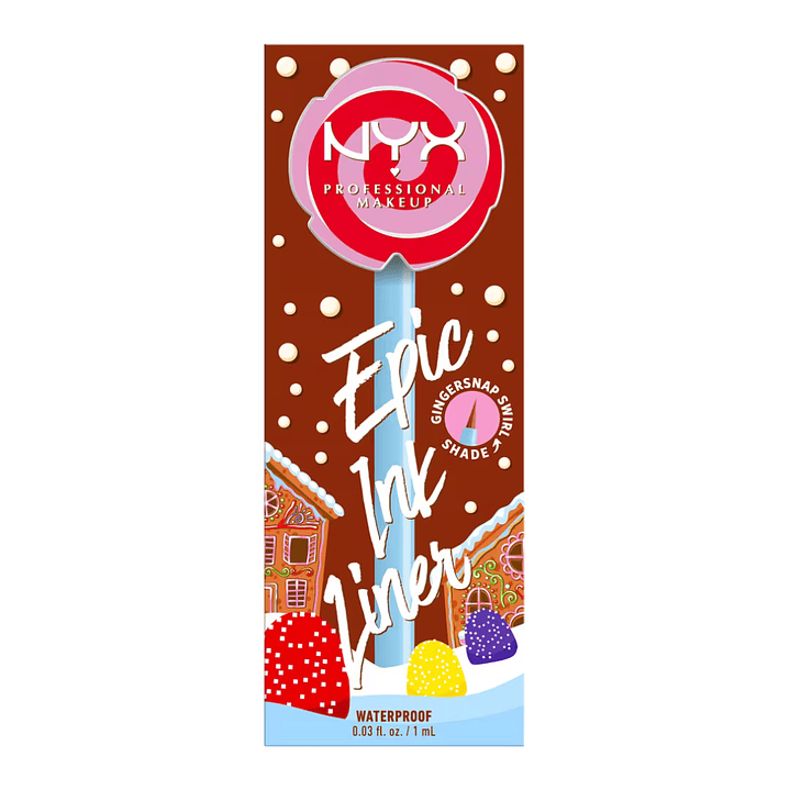 Delineador de Ojos Epic Holiday Candy Swirl Liner Gingersnap - NYX 1