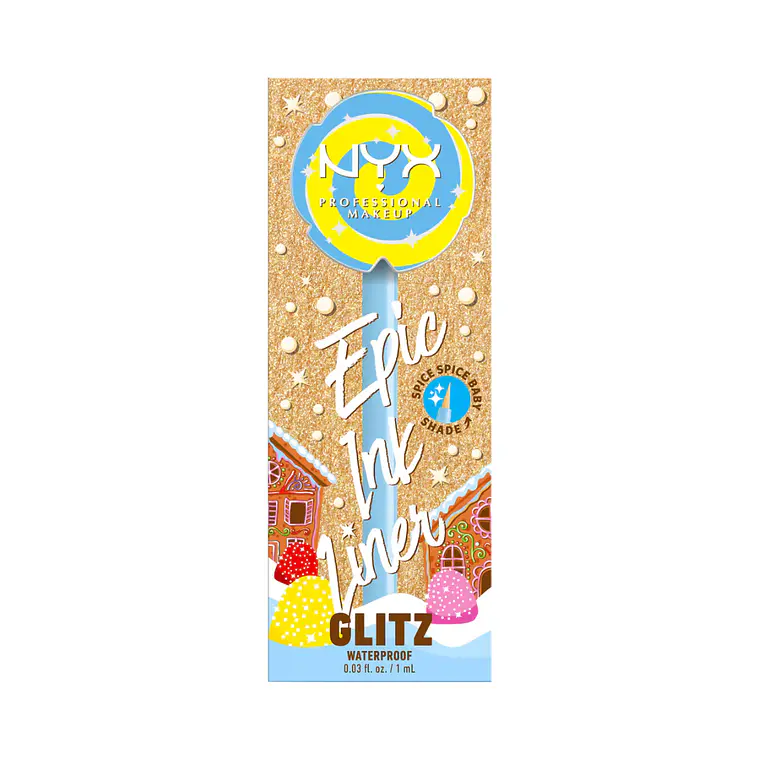 Delineador de Ojos Epic Holiday Candy Swirl Liner Spice Spice Baby gold - NYX 1