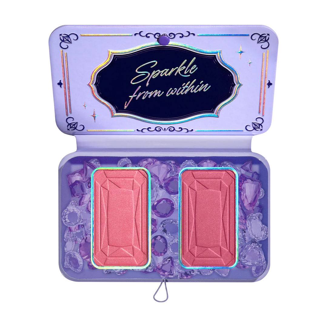 Paleta Bridgerton Royal Blush Duo Lady In Silver - NYX 2