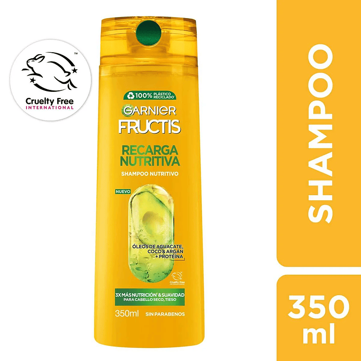 Shampoo Fructis Recarga Nutritiva 350ML - GARNIER 1