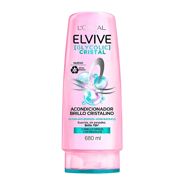 Acondicionador Elvive Glycolic Gloss 680 ml - LOREAL 1