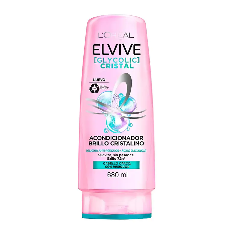 Acondicionador Elvive Glycolic Gloss 680 ml - LOREAL 1