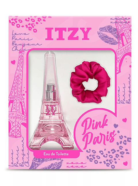 Set Perfume Pink Paris EDT 48 ml + Scrunchie - PETRIZZIO