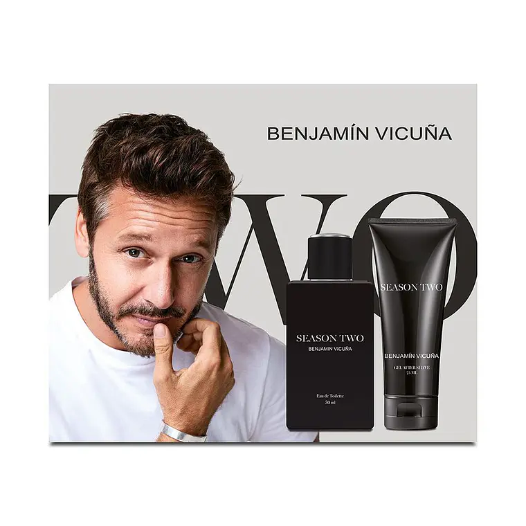 Set Perfume Benjamin Vicuña Hombre Season Two + After Shave 2