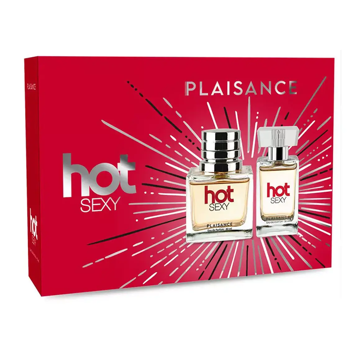 Set Perfume Hot Sexy EDP Mujer 80 ml + Miniatura 1