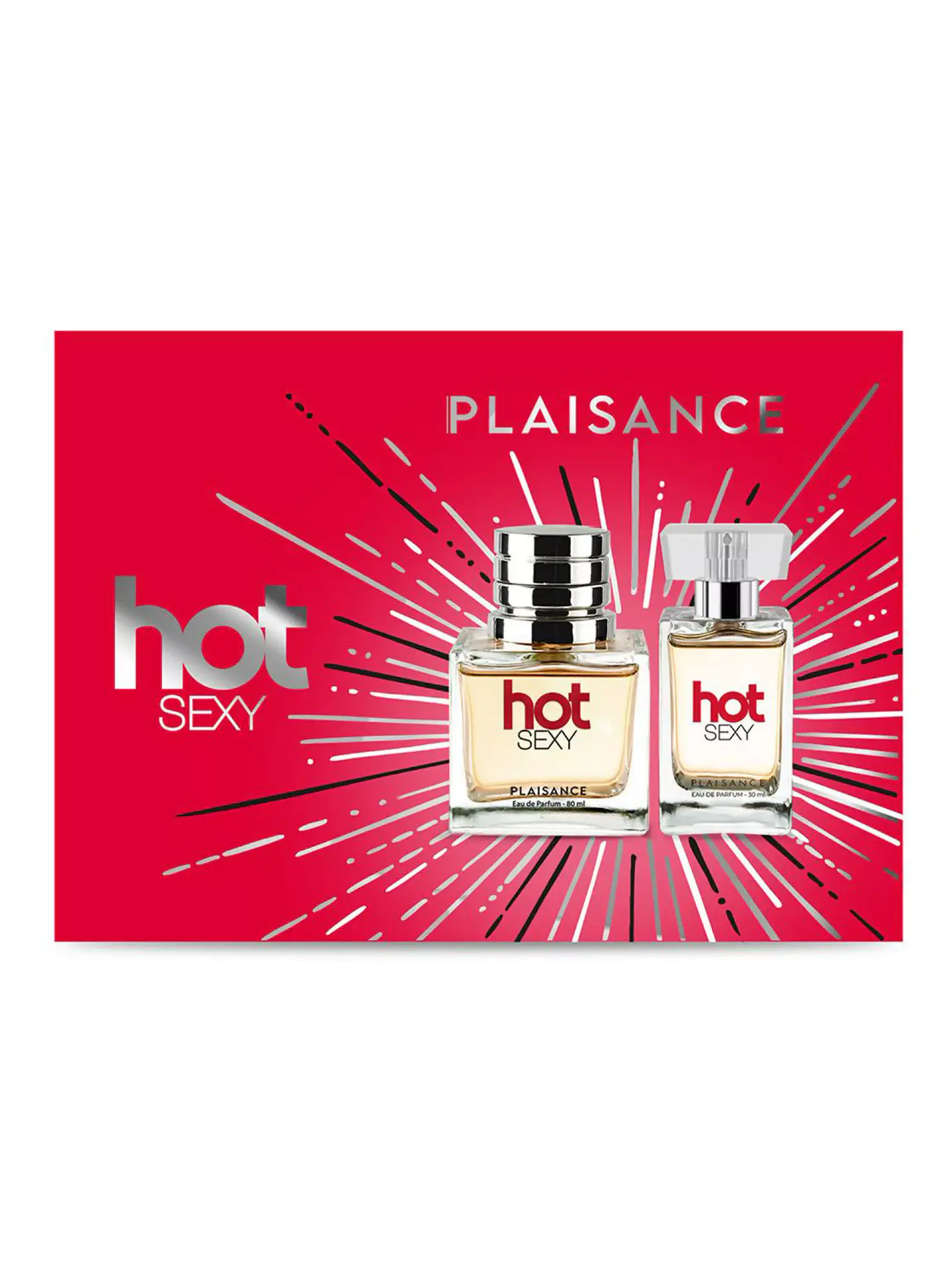 Set Perfume Hot Sexy EDP Mujer 80 ml + Miniatura 2