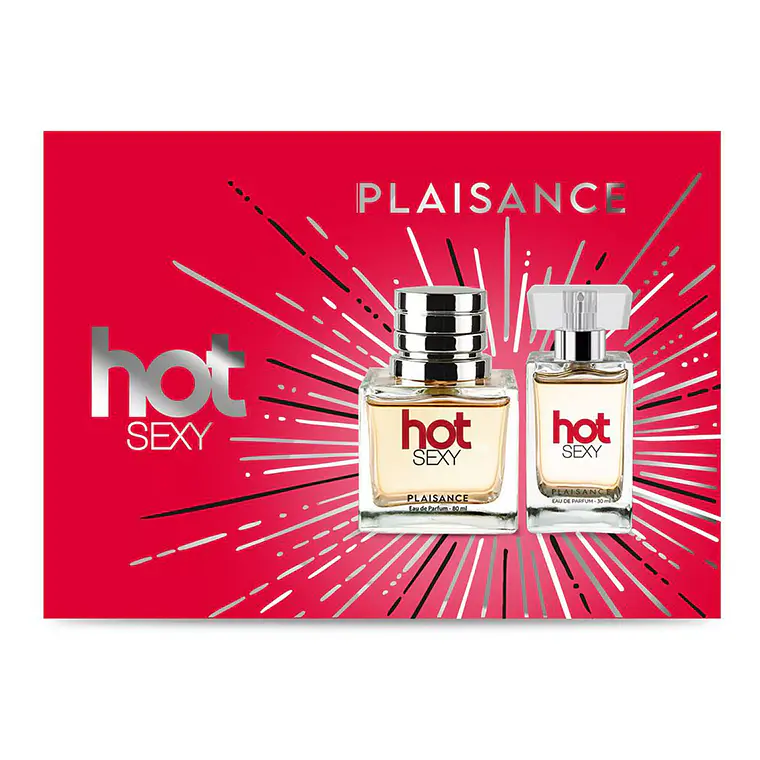 Set Perfume Hot Sexy EDP Mujer 80 ml + Miniatura 2