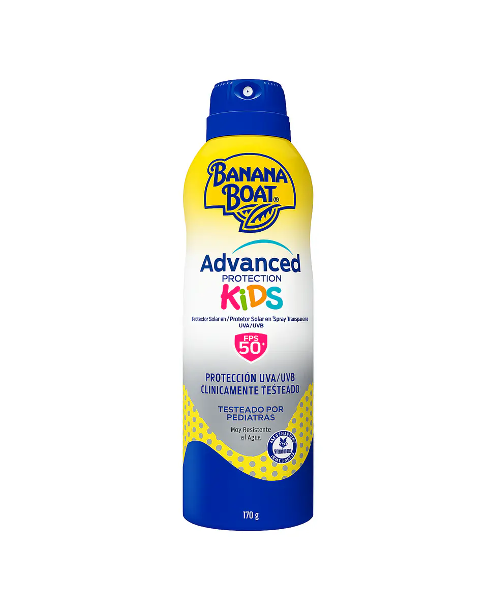 Protector Solar Advanced Protection Kids 50 FPS C-Spray 170 G - BANANABOAT 1