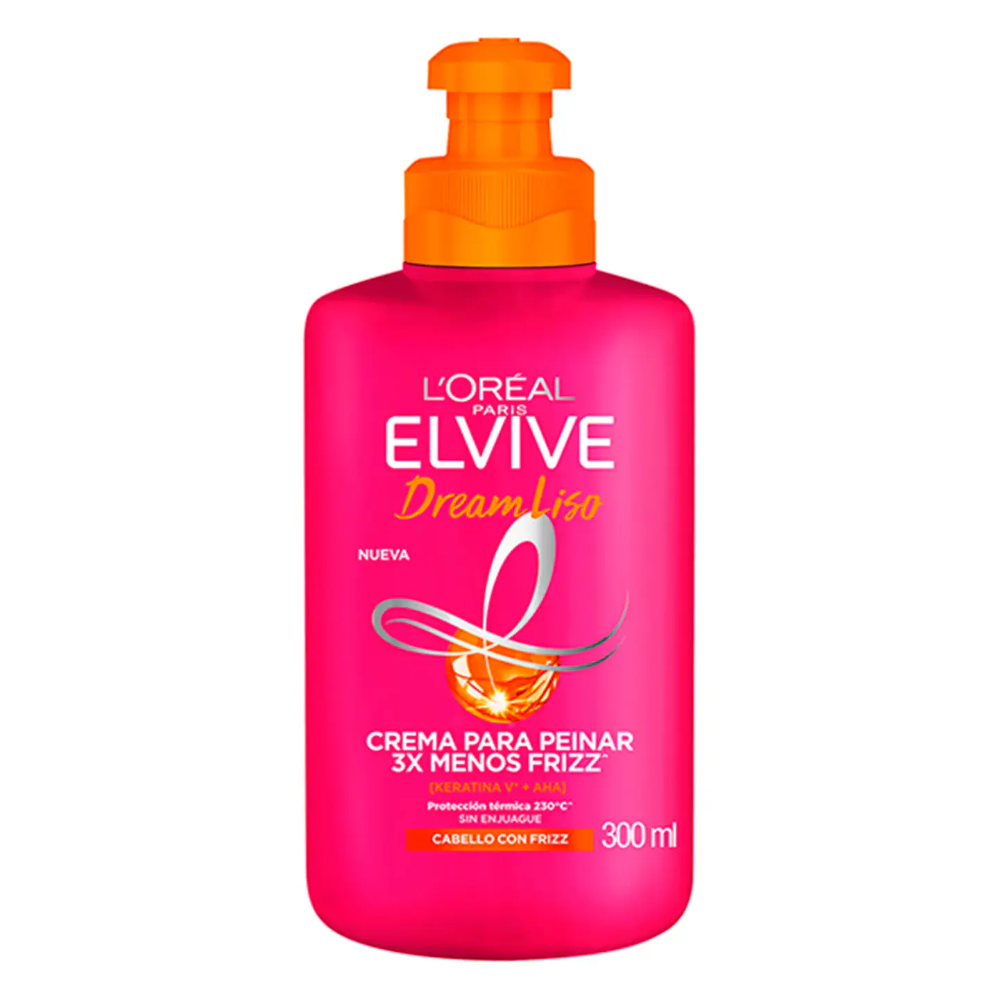Crema de Peinar Elvive Dream Liso Keratina 300 ML - LOREAL 2