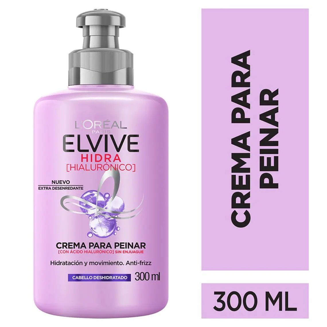Crema para Peinar Hidra Hialurónico 300 ML - LOREAL 1