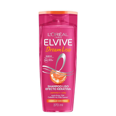 Shampoo Dream Liso Keratina 370 ML - L0REAL