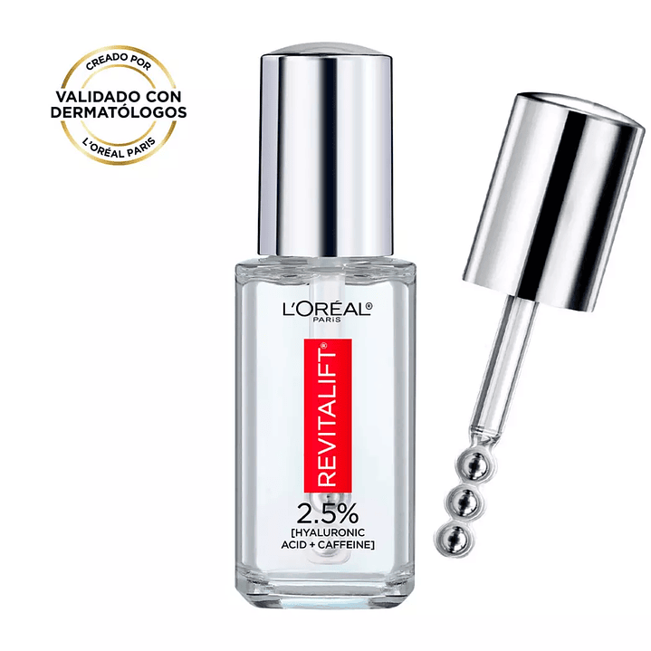 Serum de Ojos Revitalift 2,5% Ácido Hialurónico + Cafeína 20 ML - LOREAL 2