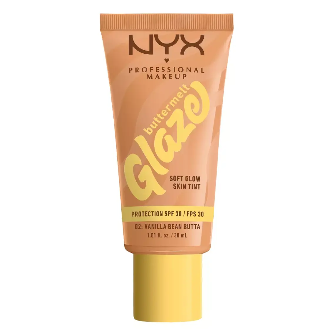 Base Buttermlt Glz SPF+ 30 Vainilla Bn Btt - NYX 1