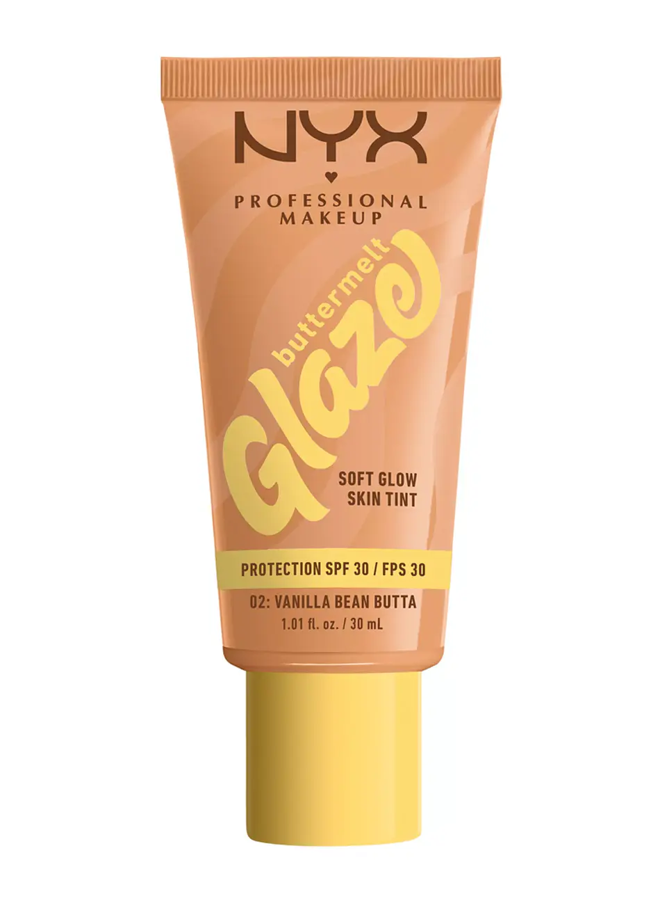 Base Buttermlt Glz SPF+ 30 Vainilla Bn Btt - NYX 3