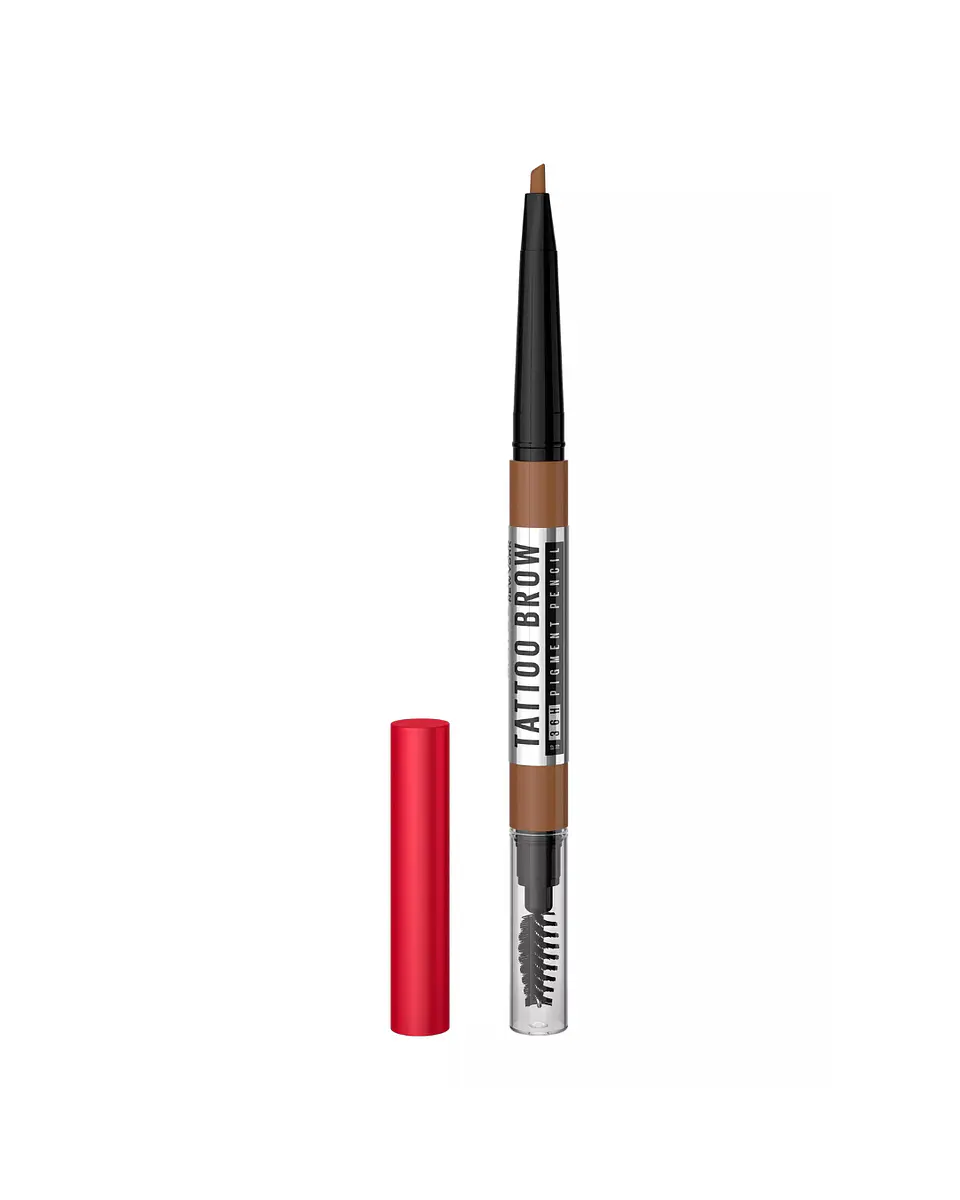 Lapiz Delineador Tattoo Brow Natural Brown 36 hs - MAYBELLINE 1