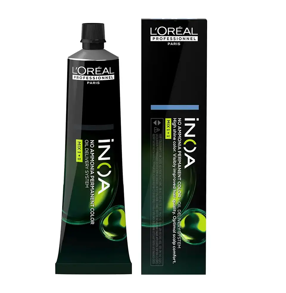 Tintura INOA 4 Castaño 60 G - LOREAL PROFESSIONNEL 1