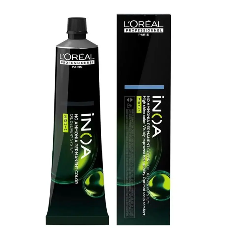 Tintura INOA 6 Rubio Oscuro 60 G - LOREAL PROFESSIONNEL 1